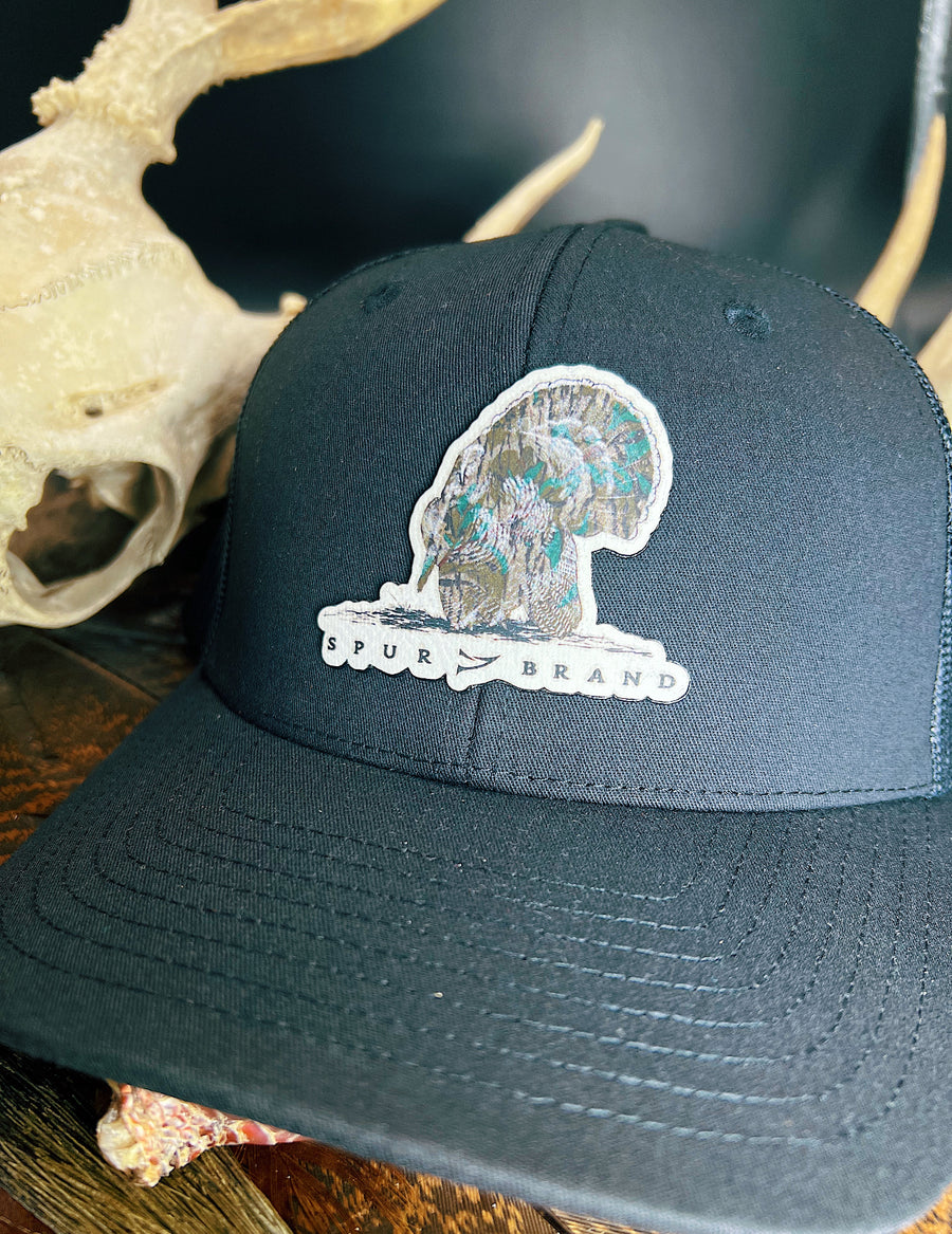 Richardson 255 Flat Bill // Greenleaf Turkey Patch