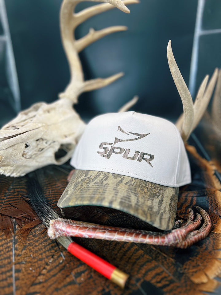 Bottomland Camo Double Spur // Bottomland Camo & Khaki Soft Structured