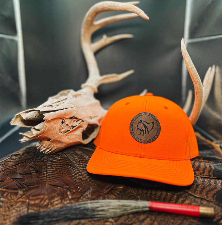 Spur Turkey Circle Patch // Hunters Orange SnapBack