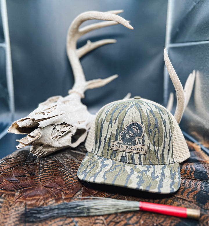 Spur Brand Patch // Khaki & Bottomland Snapback