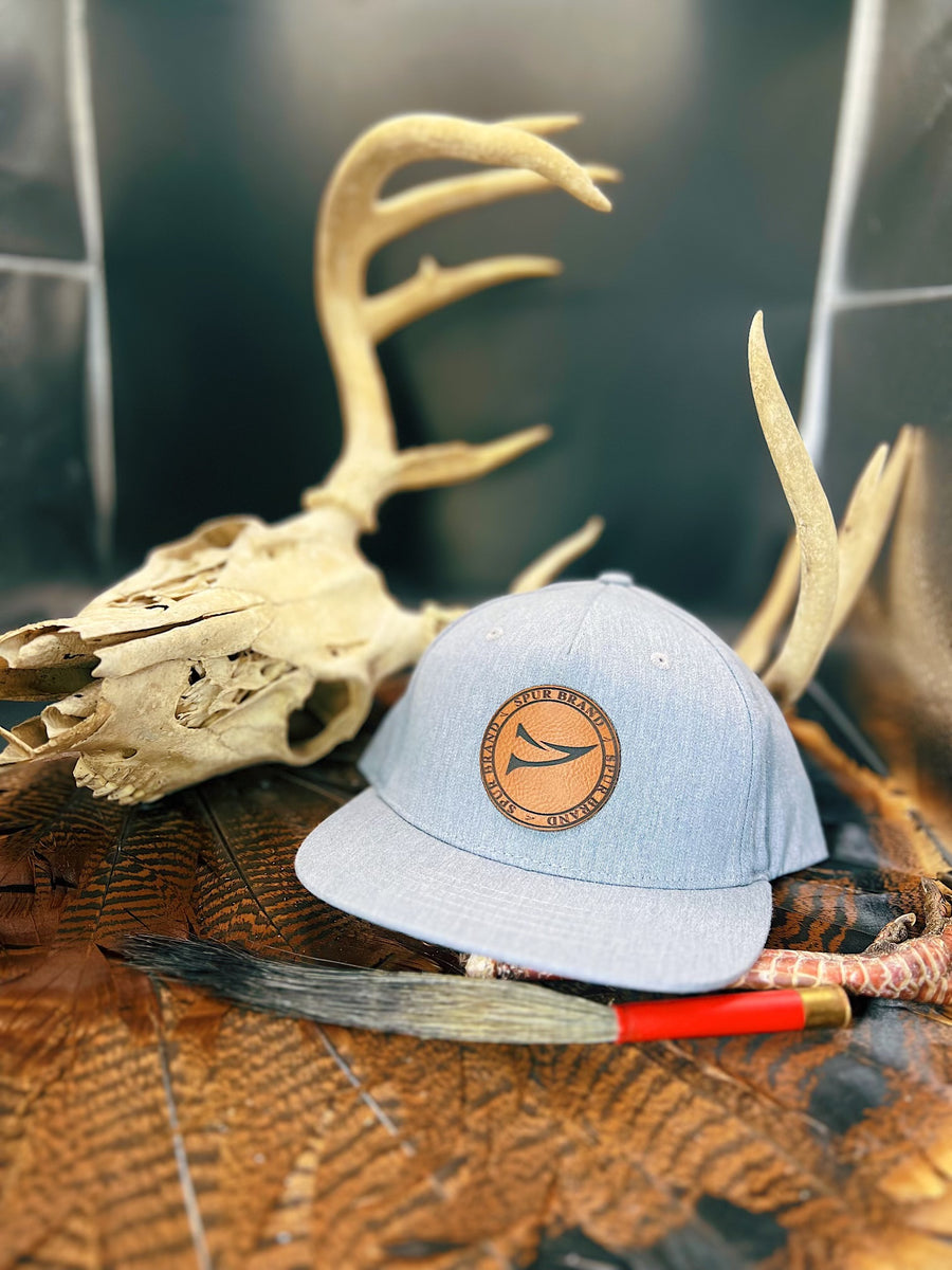 Grey Richardson 255 // Spur Brown Circle Patch