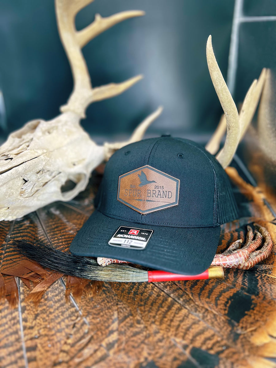 Black Richardson 112 // Waterfowl Hex Wide Patch