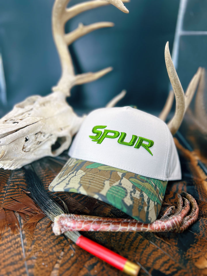 Spur Stitch Green // GreenLeaf & Khaki Soft Structure