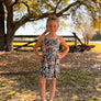 Dark Camo Twirl Dress