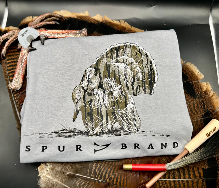 Camo Turkey In Strut