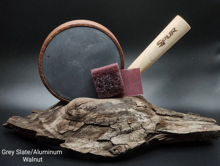 Grey Slate / Aluminum Walnut Call