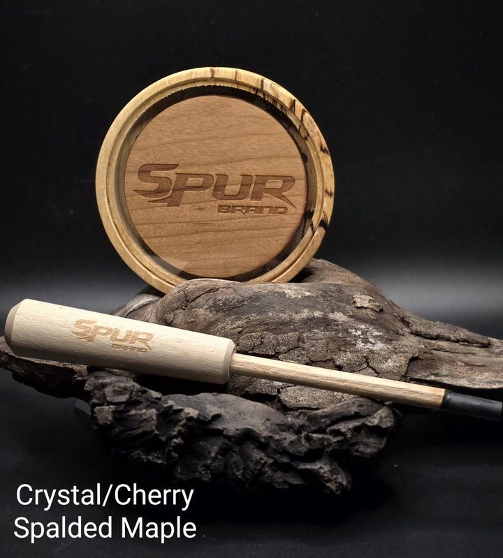 Crystal & Cherry / Spalded Maple Call